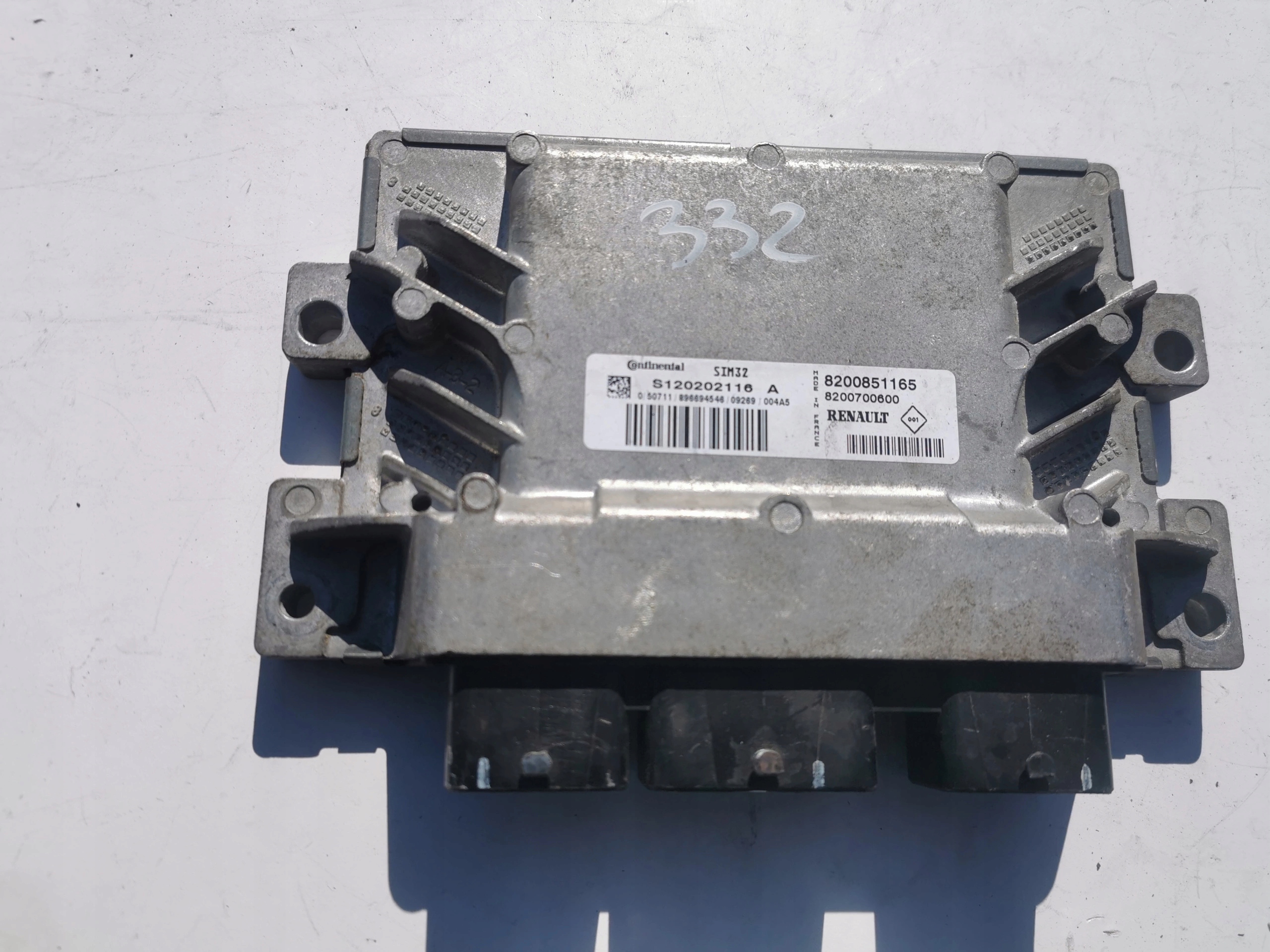 RENAULT CLIO 0.9B V29034775A 237103353R computer E