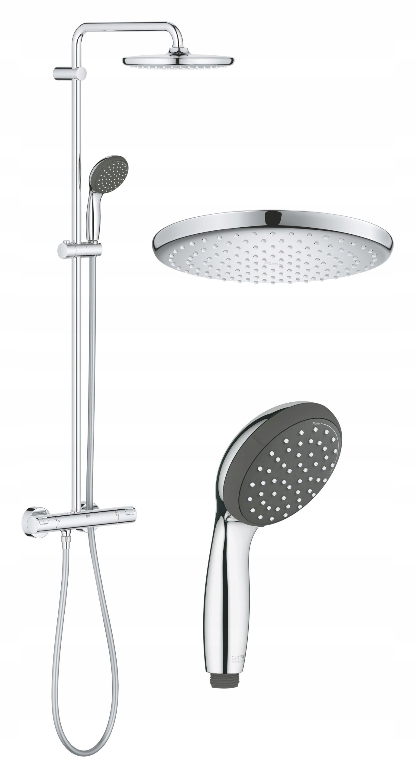 ZESTAW PRYSZNICOWY TERMOSTATYCZNY GROHE VITALIO