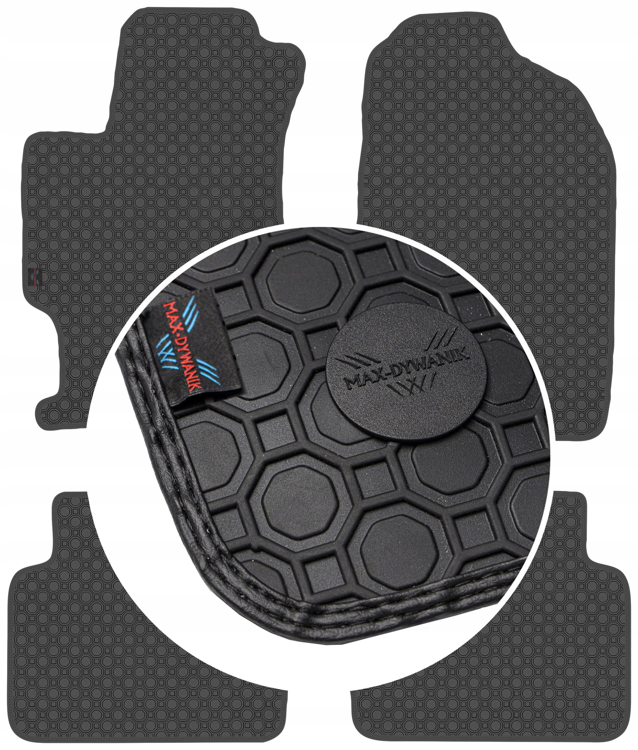 Mazda 6 I 2002-2006 Koberce Čierne