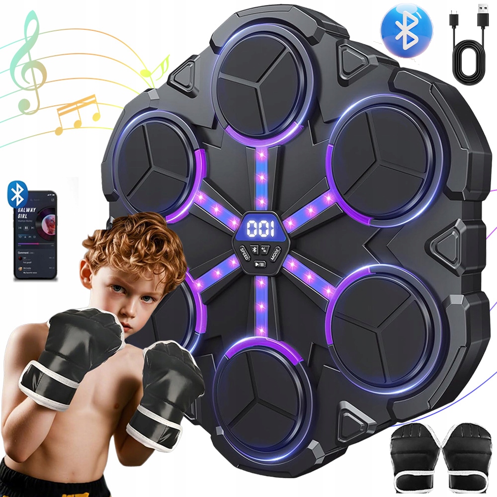 Dětský Stroj Na Hudební Box Bluetooth Boxovací Kotouč Dárek