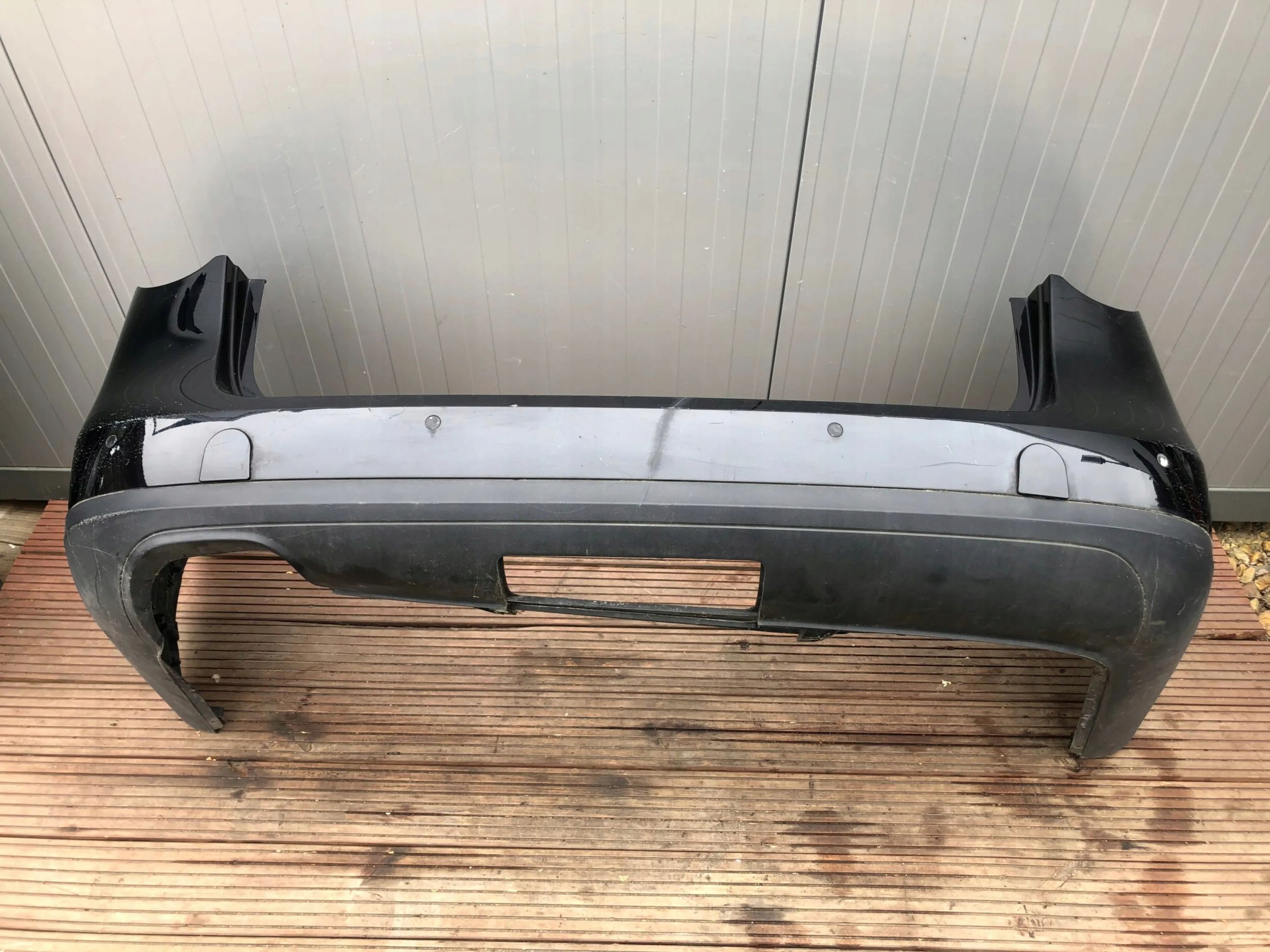VW PASSAT B6 KOMBI complete bumper rear part PDC towing