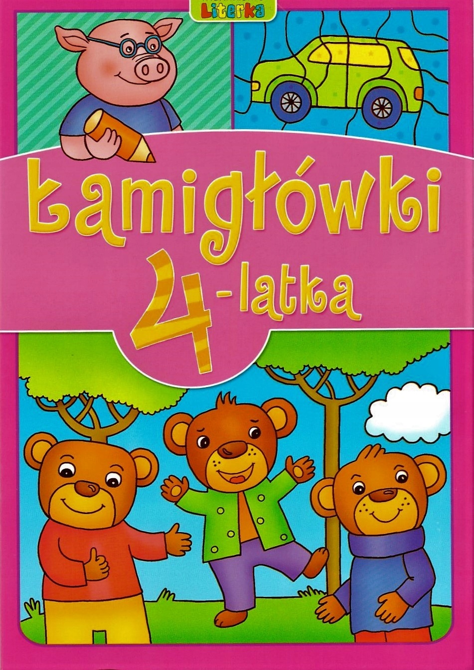 

Łamigłówki 4-latka Literka