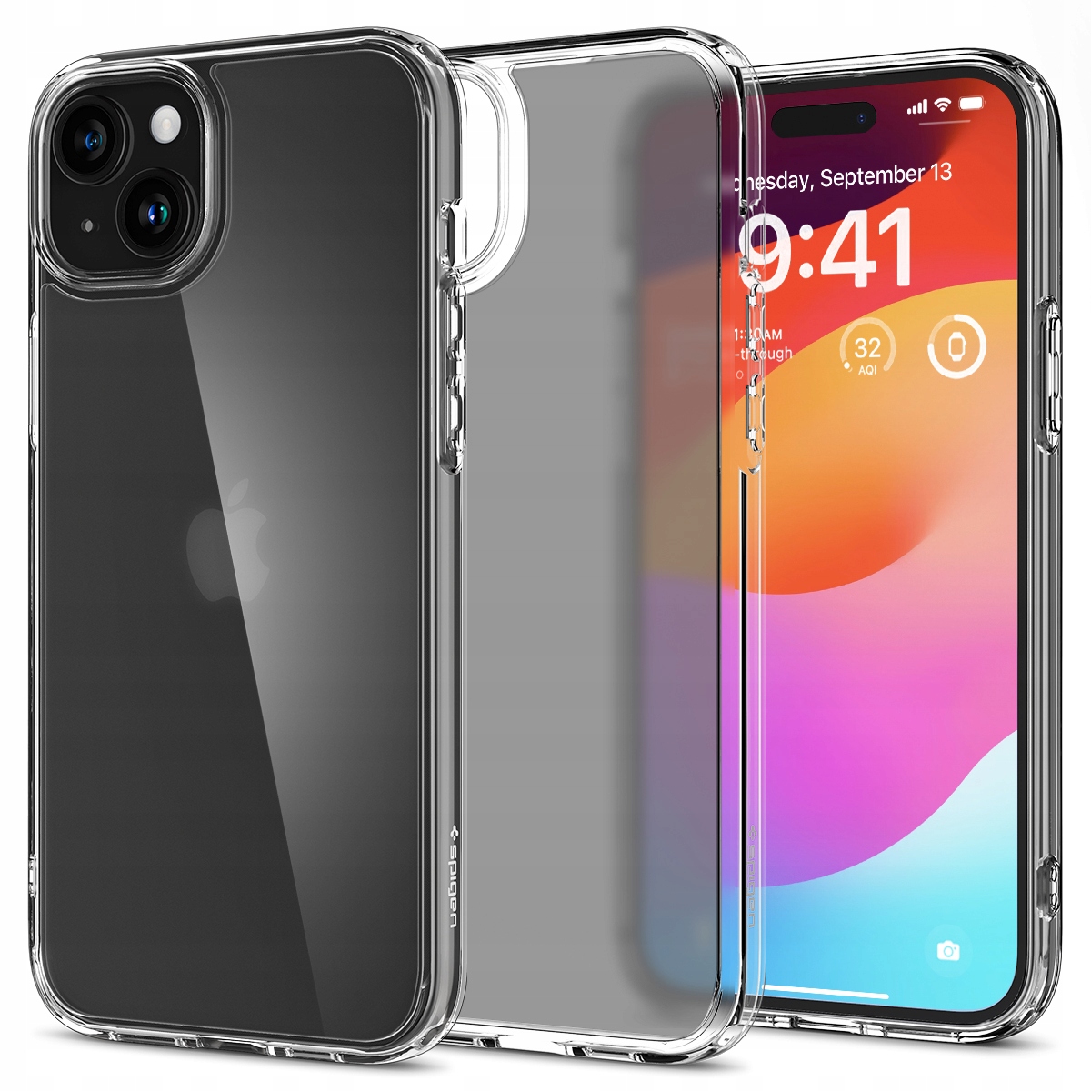 Pouzdro Ultra Hybrid pro iPhone 15 Plus, průhledné