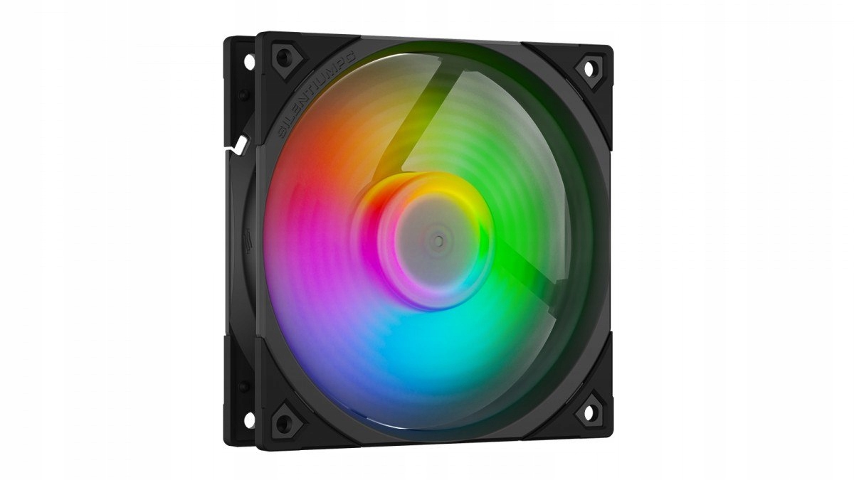 SilentiumPC Wentylator Fluctus 120mm Pwm Argb do obudowy komputera Pc