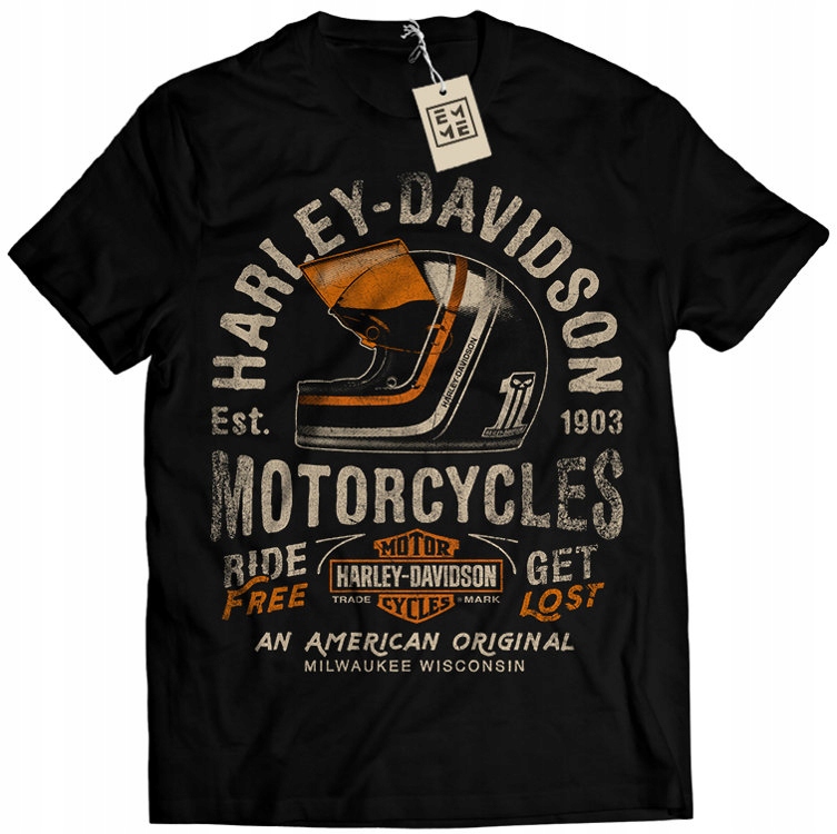 

Koszulka Motocyklowa Na Motor Harley Davidson XL
