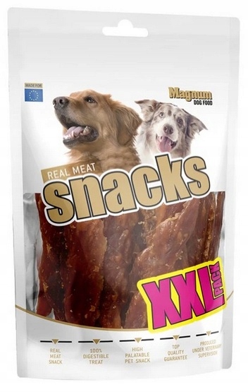 Levně Měkké a chutné pamlsky s kachním masem pro odměňování psa Magnum 500 g