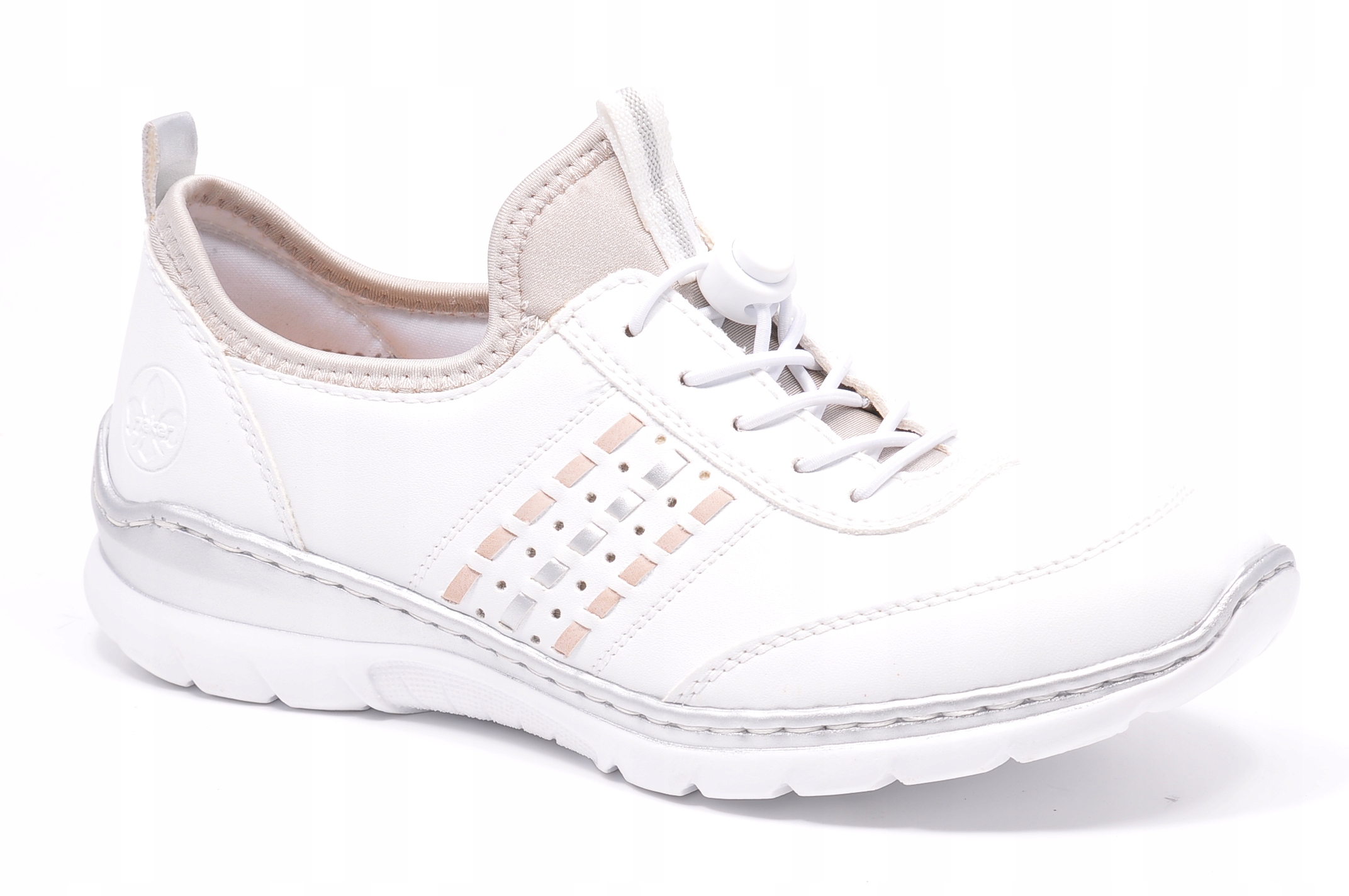 Tenisky Rieker L3259-80 Bílé Velikost 39