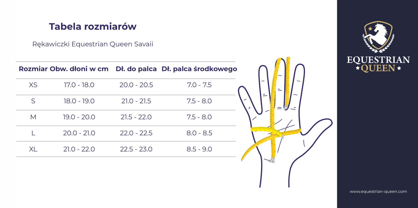 Rękawiczki jeździeckie EQUESTRIAN QUEEN Savaii siateczka Rozmiar M