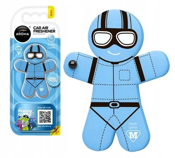 

Aroma Car Manny Fresh Linen Odświeżacz samochodowy