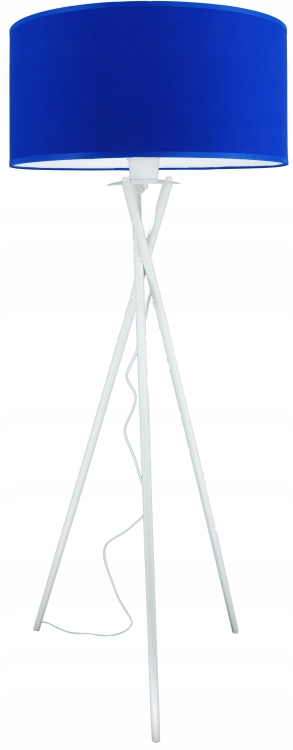 Moderná podlahová lampa modré tienidlo 40 cm, obývacia izba, spálňa, novinka