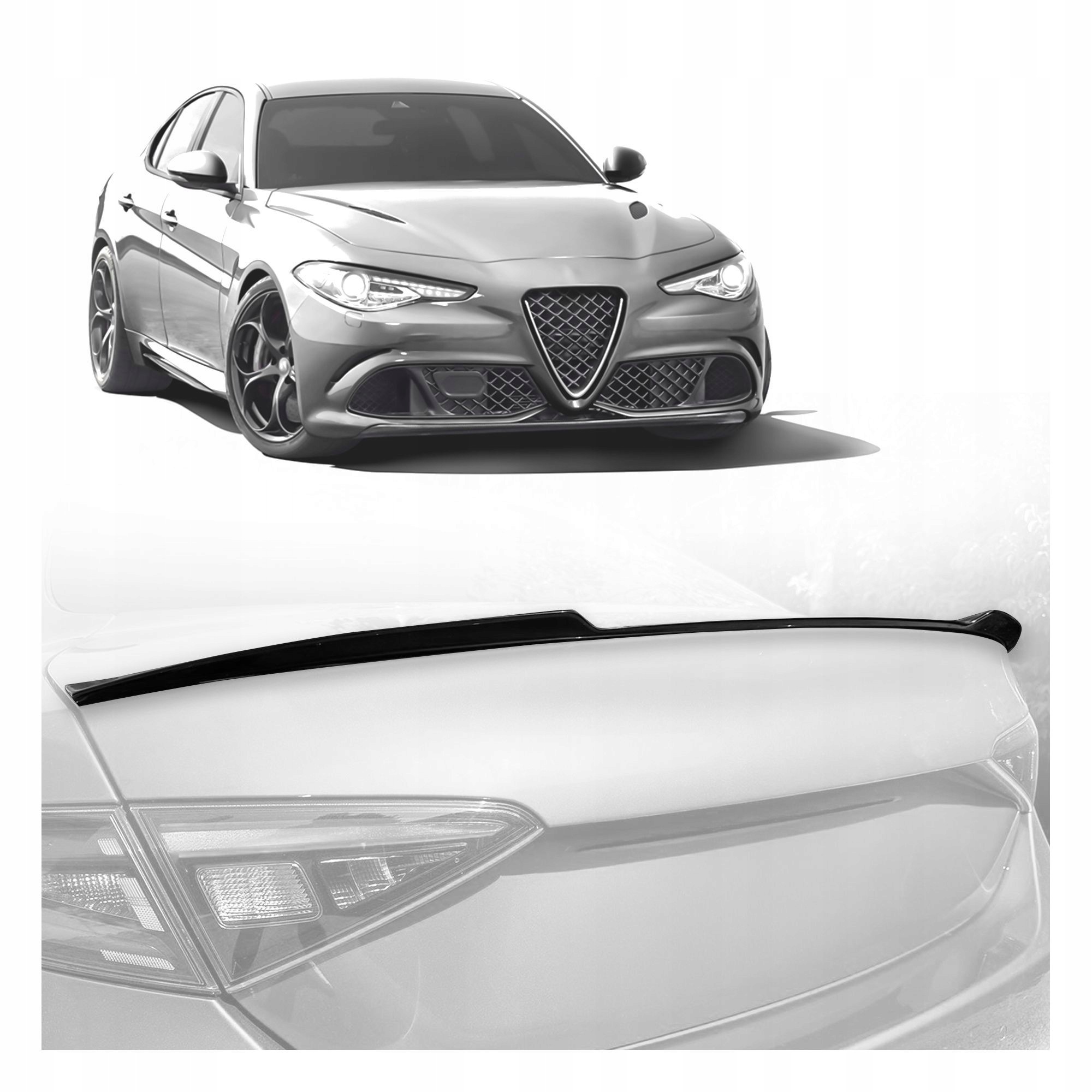 Spoiler víka zavazadlového prostoru spoiler pro Alfa Romeo Giulia III 2016- Sedan