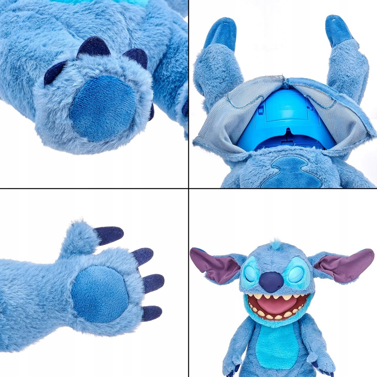 STICH DISNEY MASCOT STITCH INTERACTIVE CUDDLY PUPPET WOW Stuff Series