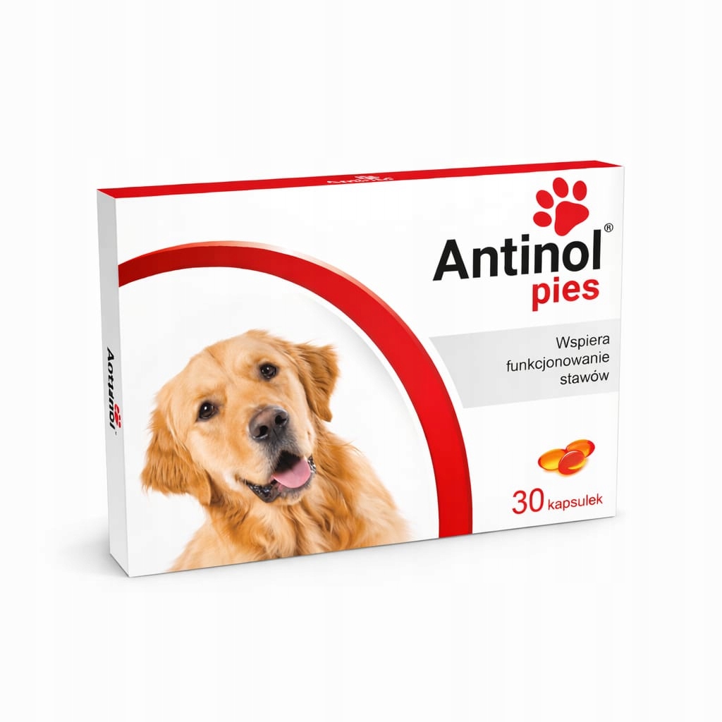 Antinol Pies 30 kapsułek Wspiera funkcjonowanie stawów Biovico