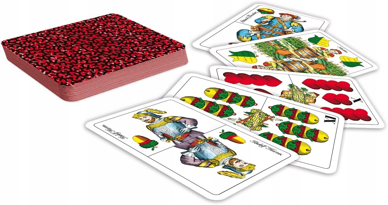 KARTY DO GRY PIĄTNIK TALIA 24 SZT SCHNAPS-KARTEN