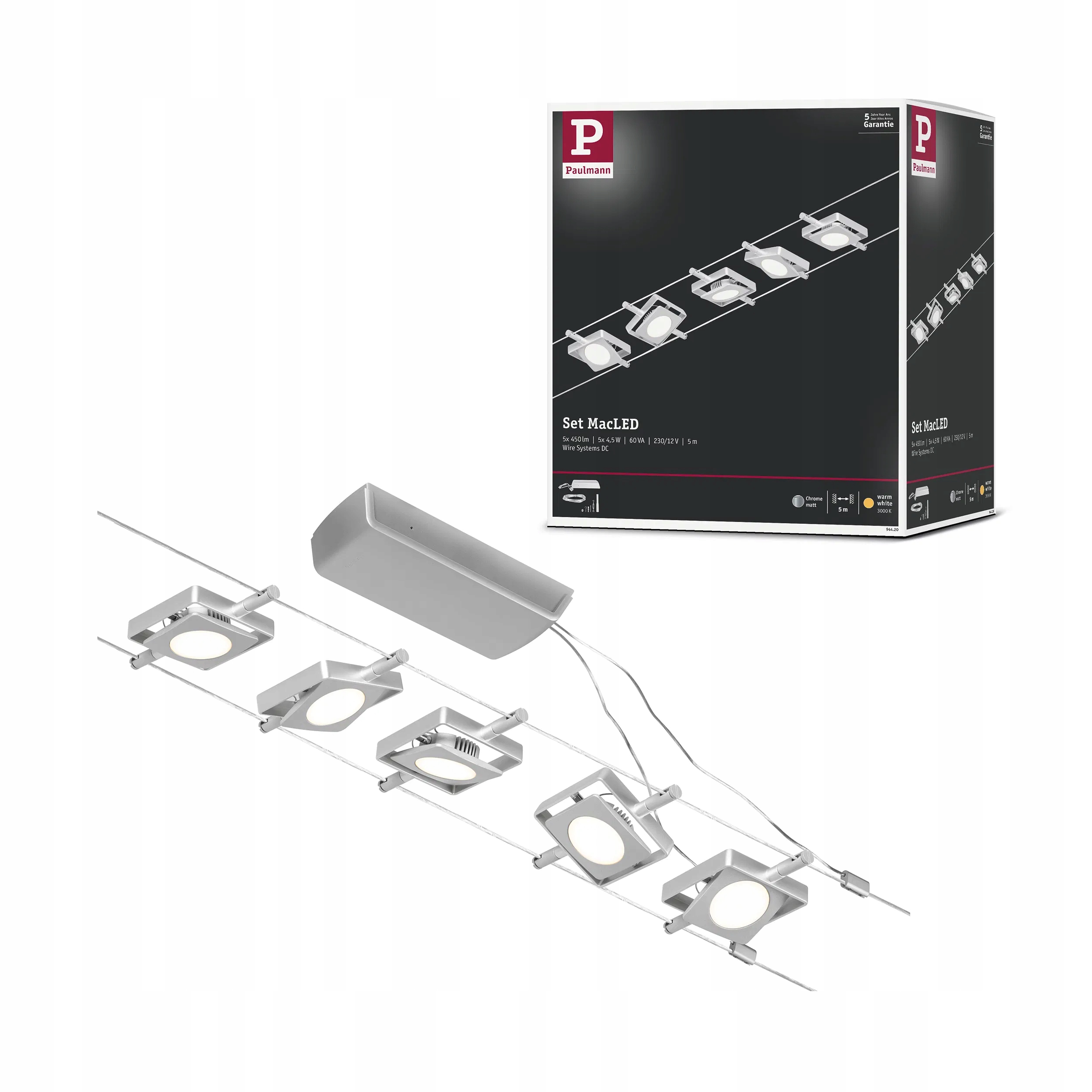 Paulmann CorDuo System linkowy Led MacLED Zestaw Podstawowy