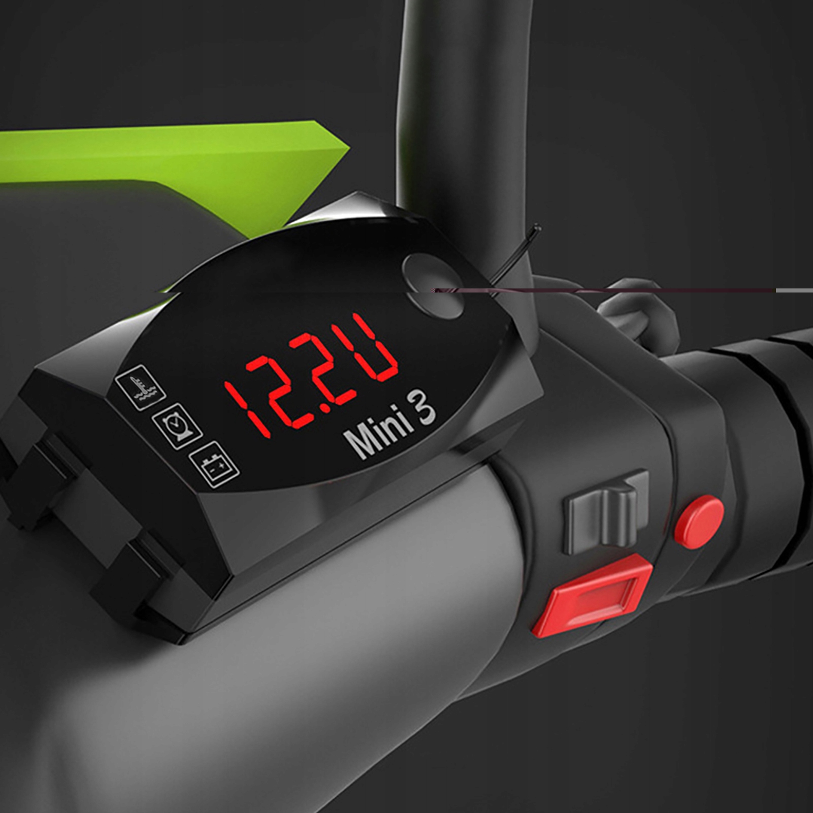 TERMOMETR ANALOGOWY WEWNĘTRZNY SAMOCHODOWY Marka bez marki