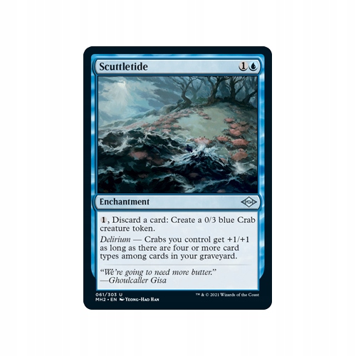 Mtg 2x Scuttletide (Uncommon)