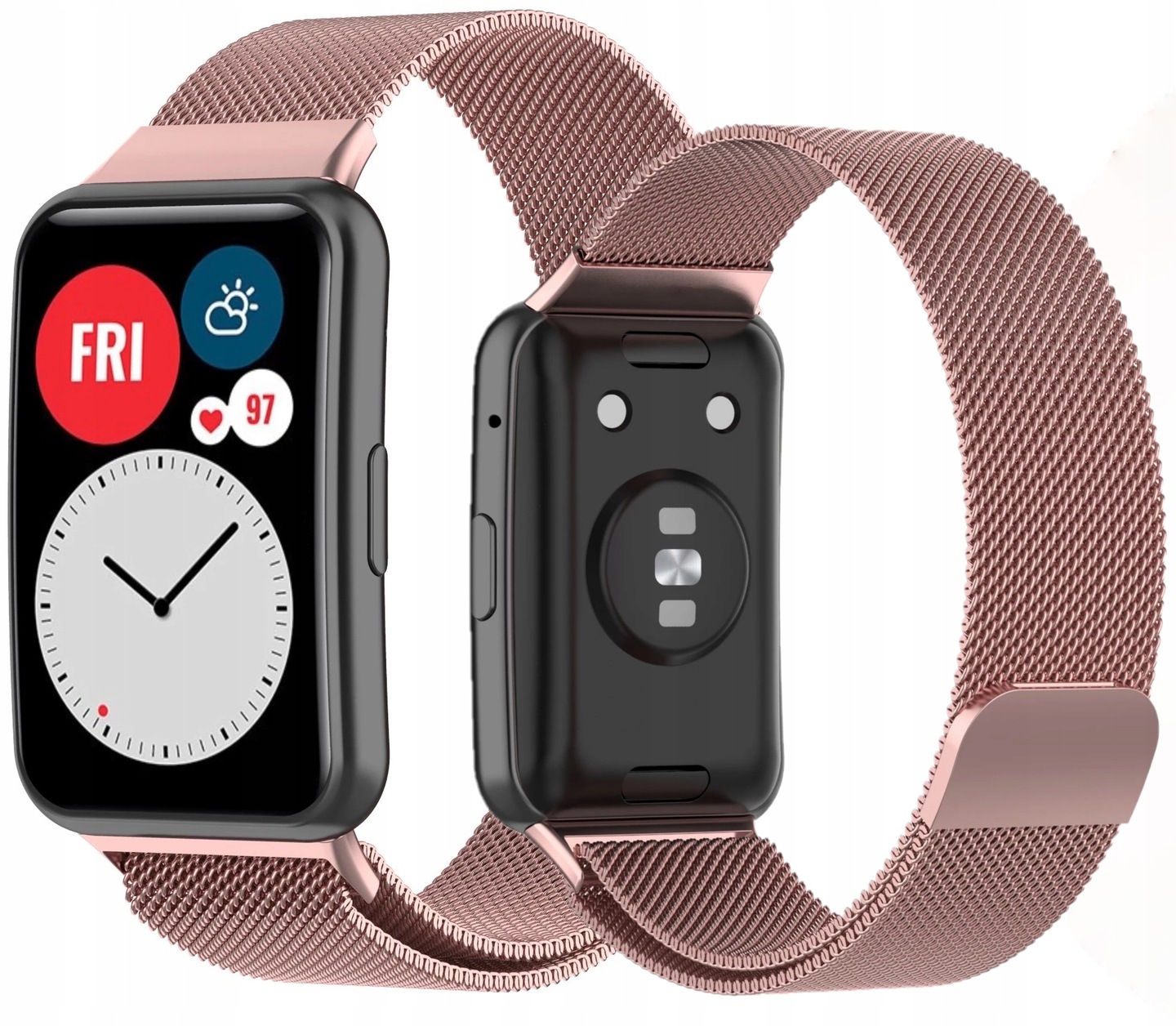 

Pasek Bransoleta Stalowa Do Huawei Fit