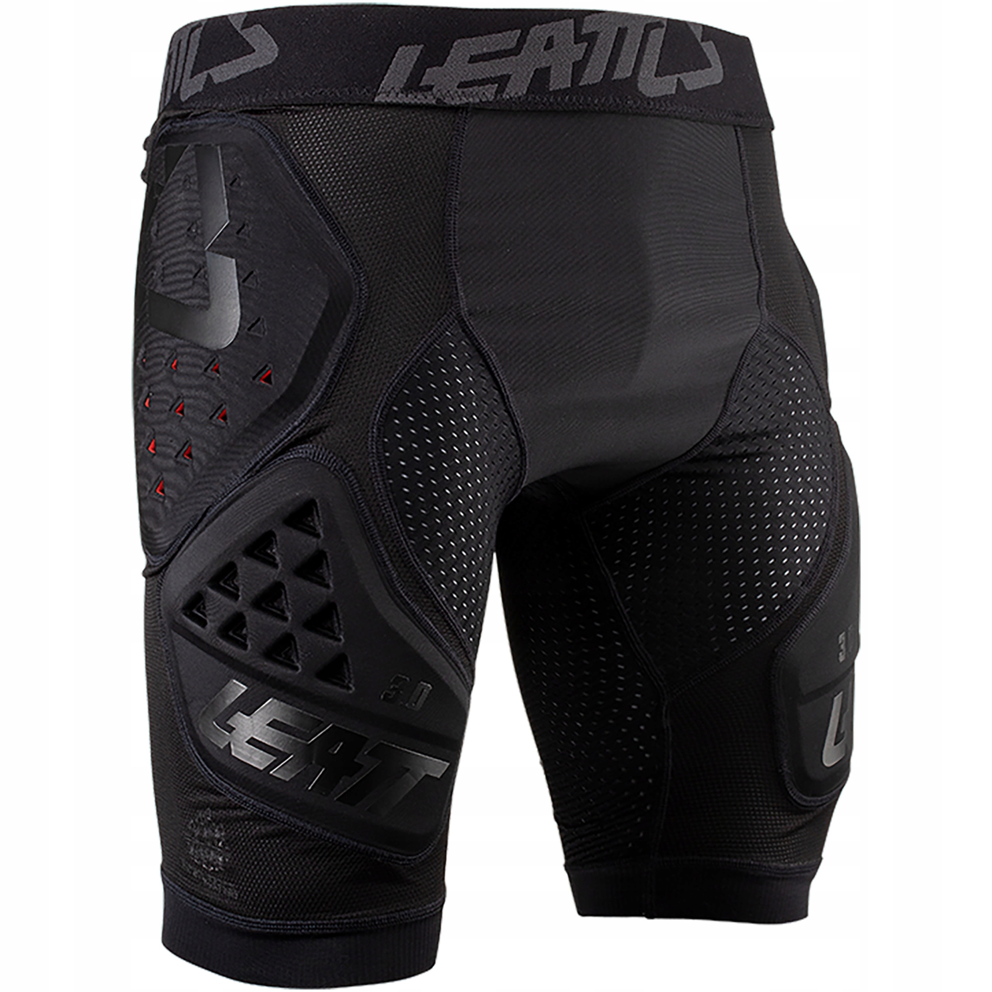 Spodenki rowerowe z ochraniaczem Leatt Impact Shorts 3DF 3.0 r. XXL