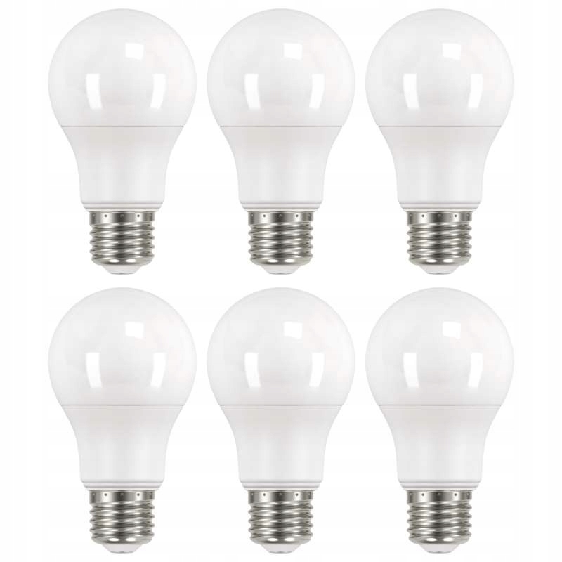 

Żarówka Led A60 9W E27 neutralna biel 6szt