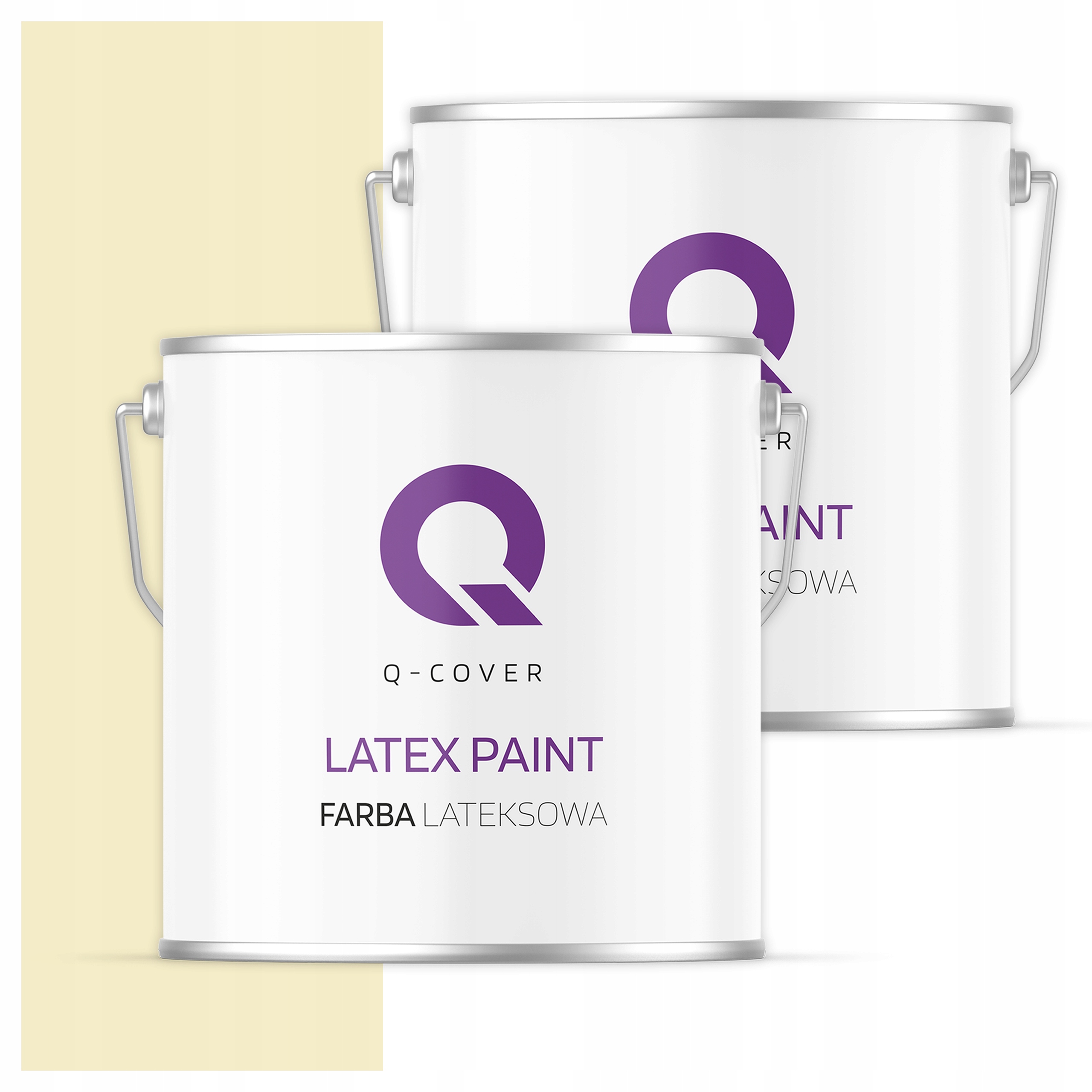 Barva vnitřní stropní barva 5L Hluboká matná barva Bledě žlutá H6883