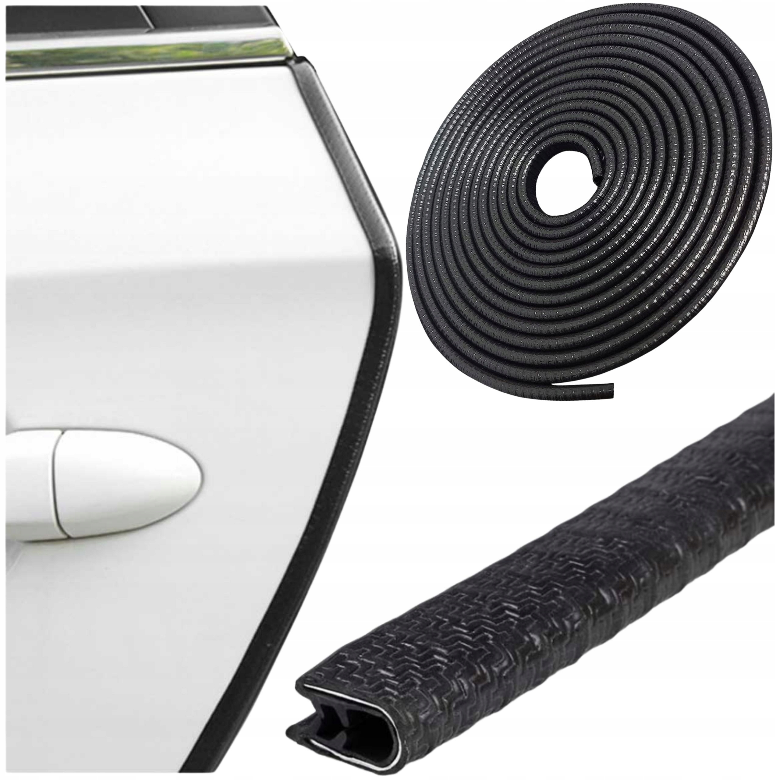 USZCZELKA DRZWI GUMOWA ZBROJONA UNIWERSALNA OSŁONA KRAWĘDZI KRAWĘDZIOWA 5m