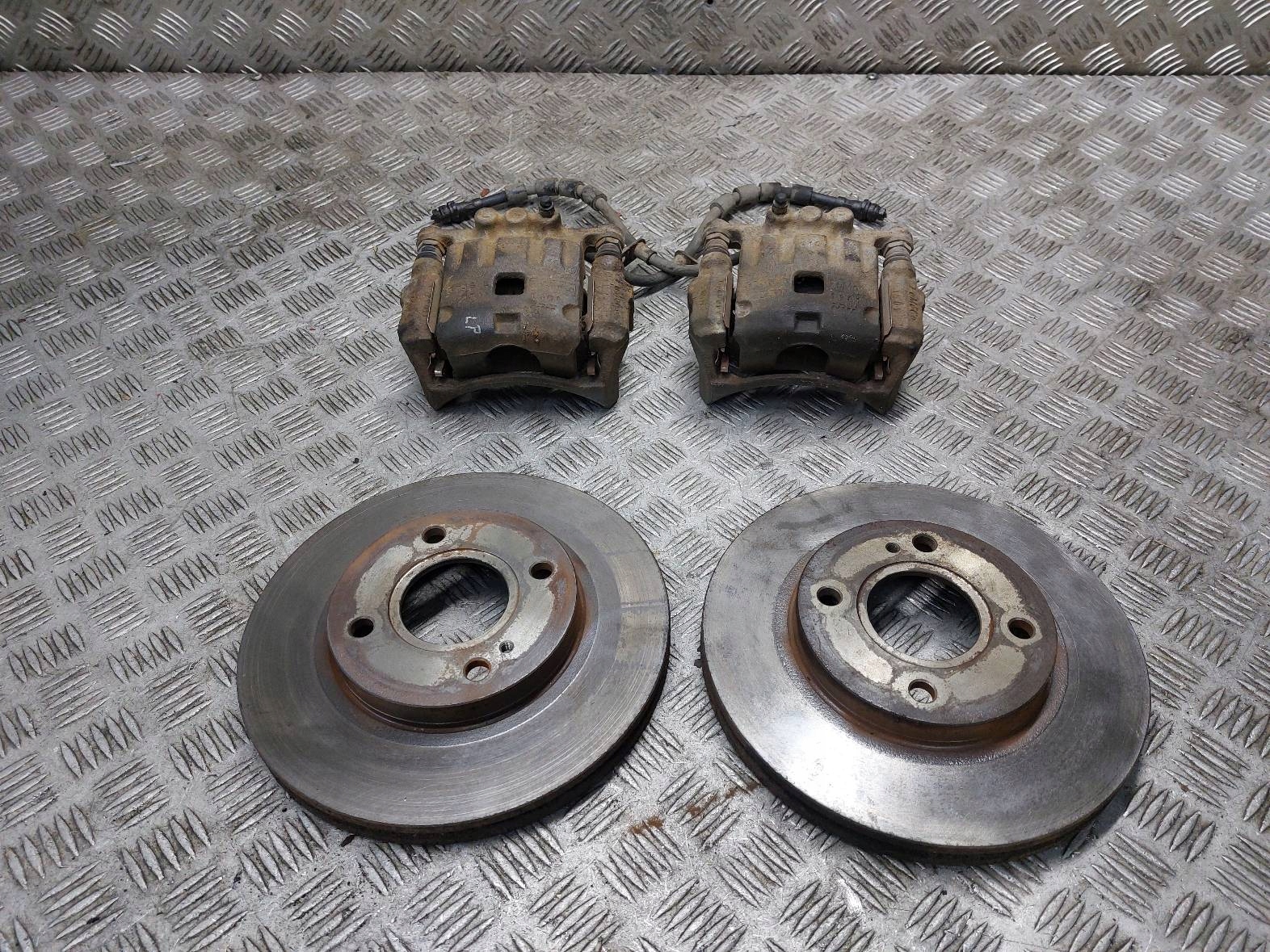 discs brake front + calipers FORD FIESTA MK7 1.4 TDCI