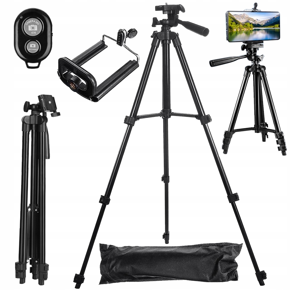 

Statyw Tripod Pilot Bluetooth Uchwyt Na Telefon