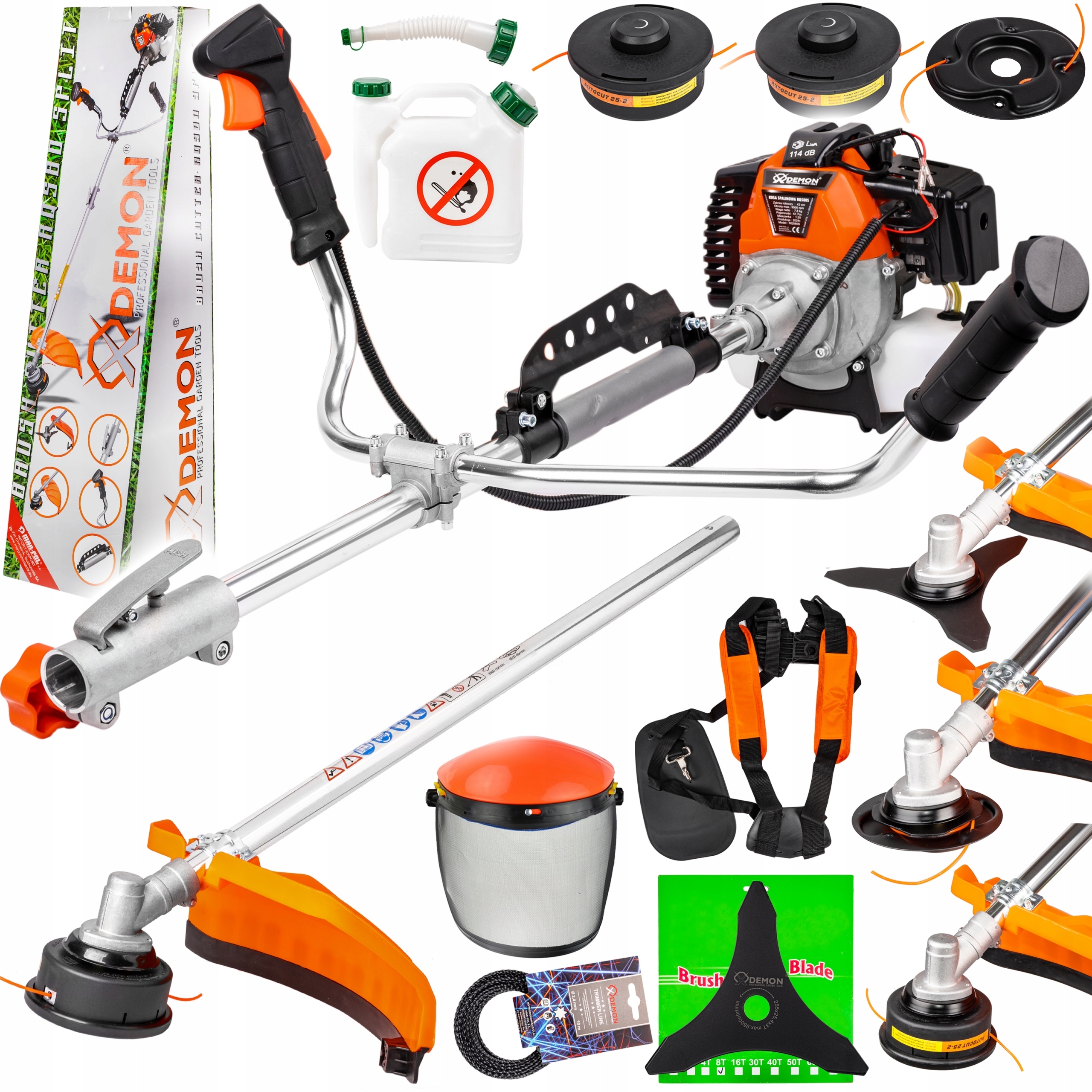 Kosa spalinowa Demon RQ580S RQ580 kosiarka podkaszarka RQ22580S dzielona