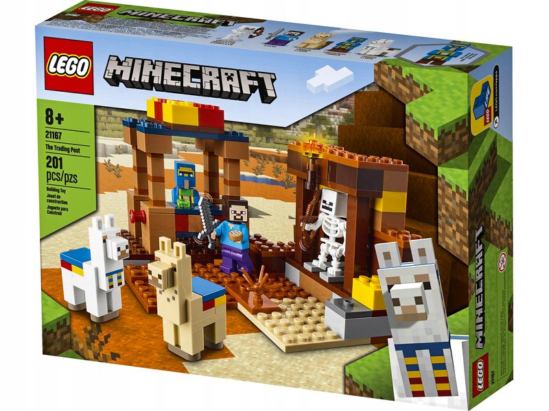 

Lego Minecraft Punkt Handlowy