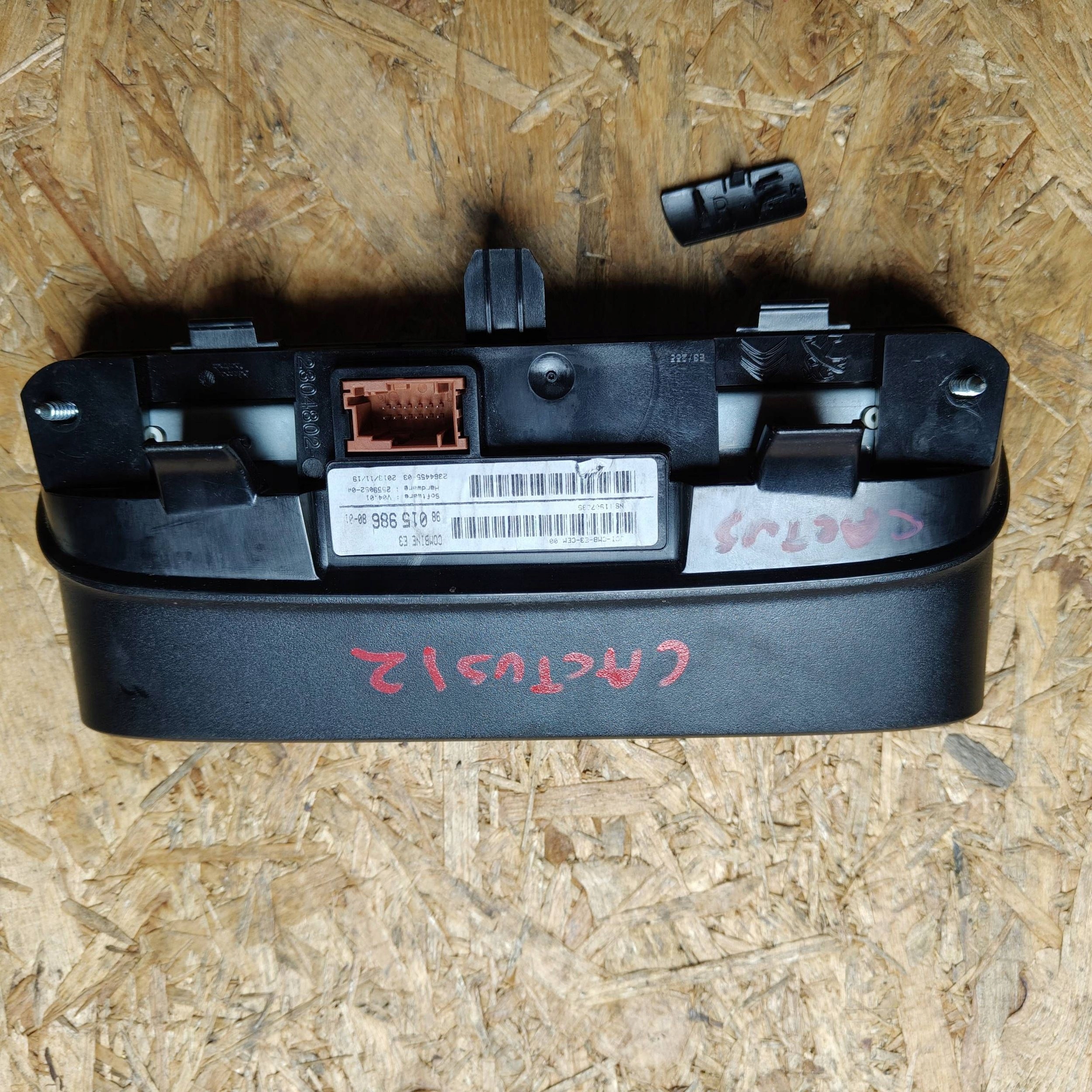 dials Citroen C4 Cactus 9801598680
