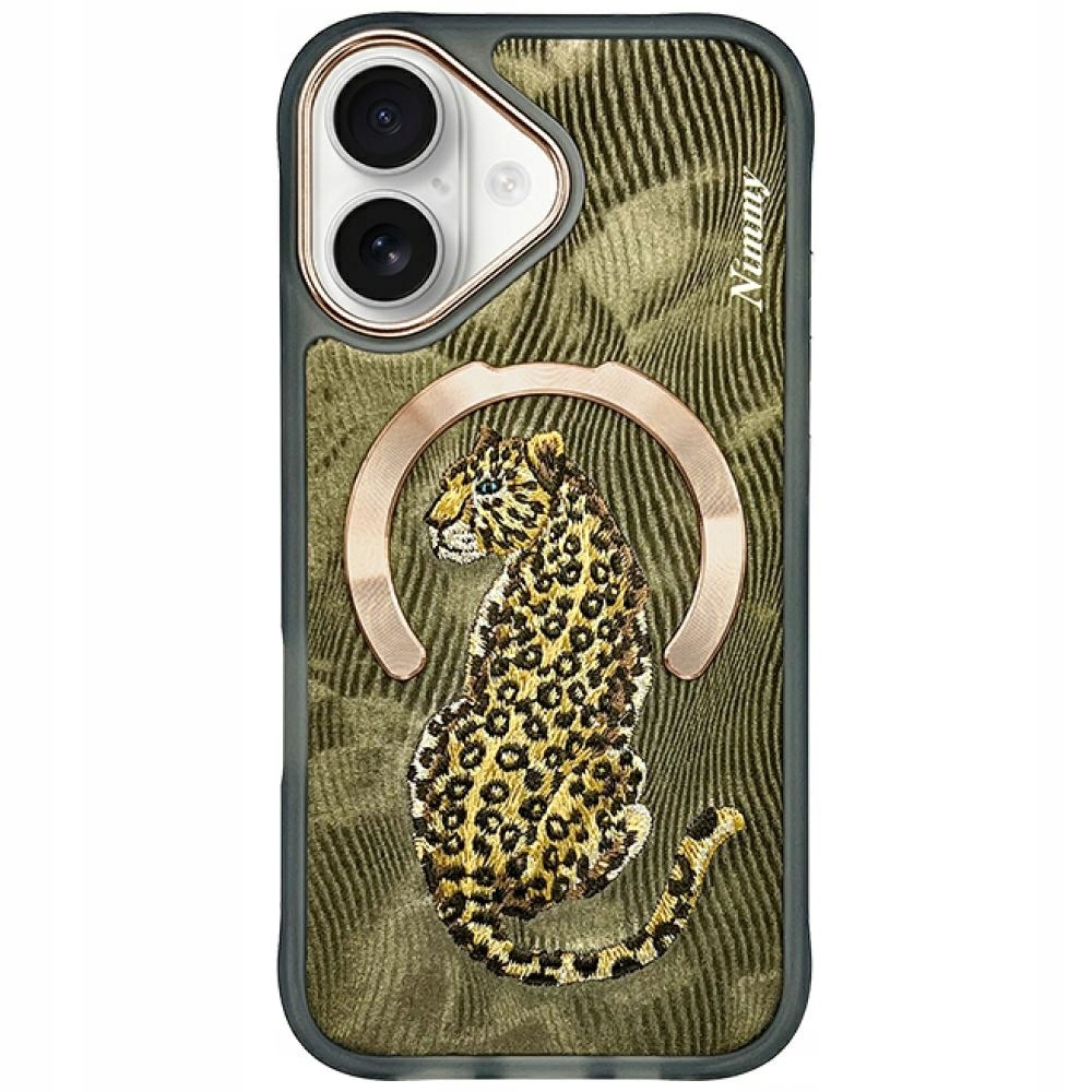 Pouzdro Pro Iphone 16 Nimmy Magnetic Fantasy Animal Magsafe Zlaté