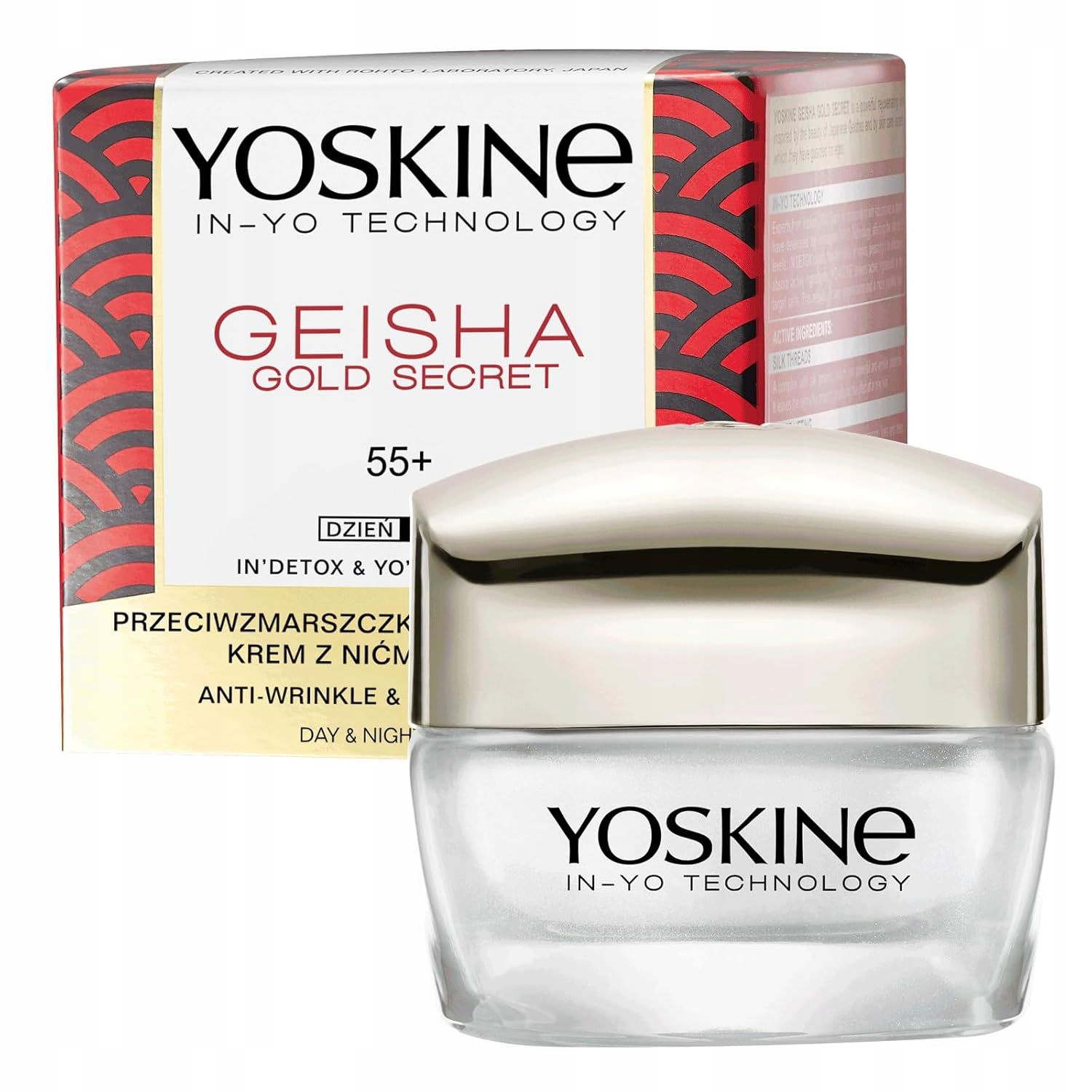 Yoskine Geisha Gold Secret 55+ Krém Proti Vráskám, Regenerace Na Těle