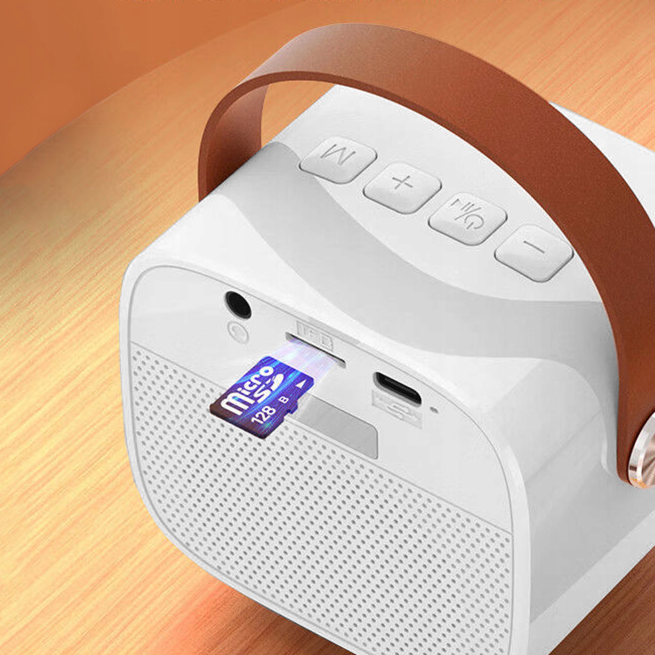 MIKROFON GŁOŚNIK ZESTAW KARAOKE BLUETOOTH Stan opakowania oryginalne