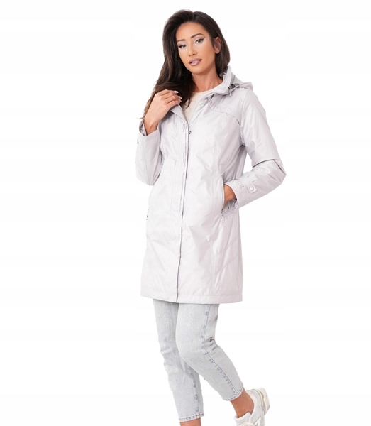 Stylový přechodový jarní kabát Sandra 40