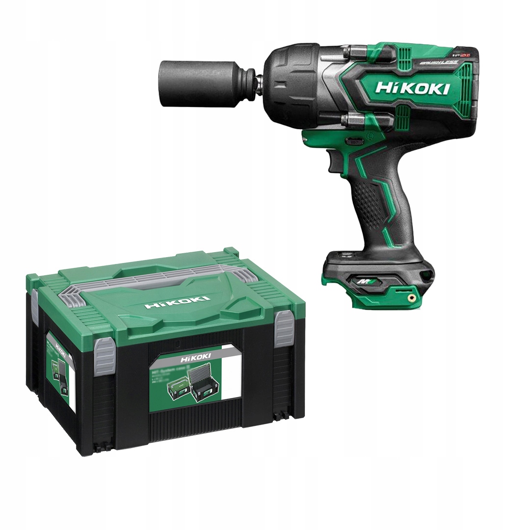 Rázový uťahovák HiKOKI WR36DG W2Z MultiVolt 36V 2000Nm Bl 1/2'' Body kufrík