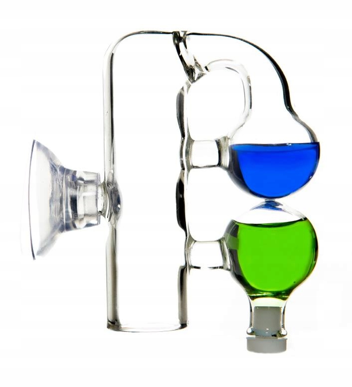 Levně Skleněný Indikátor CO2, Dvojitý Tester Pro Měření CO2 V Akváriu