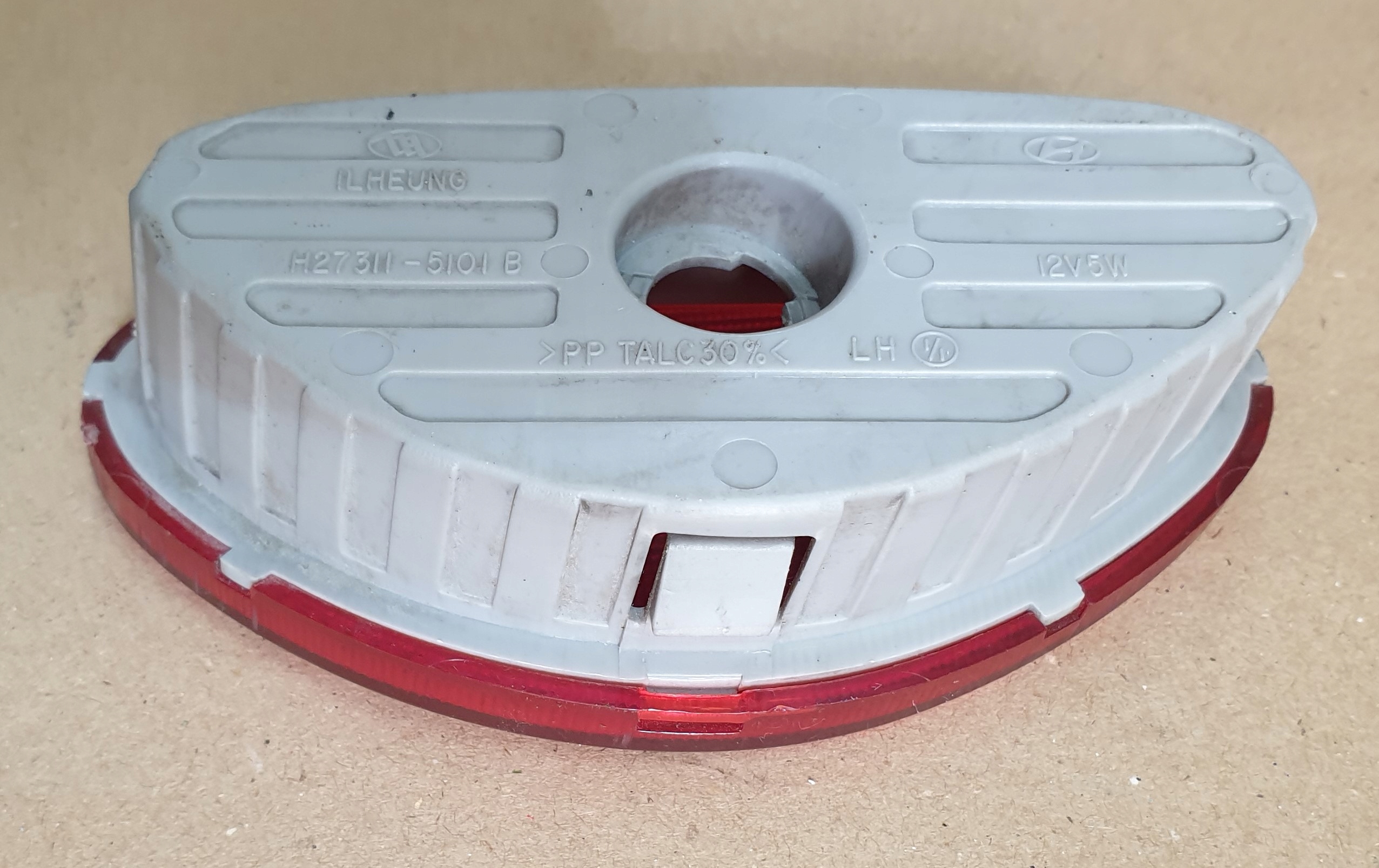 ODBLASK light OSWIETLENIE side LP left front HYUNDAI COUPE