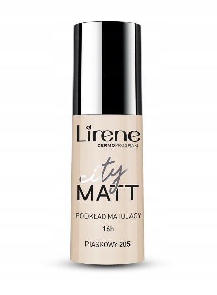 

Lirene City Matt Podkład Matujący 205 Piaskowy