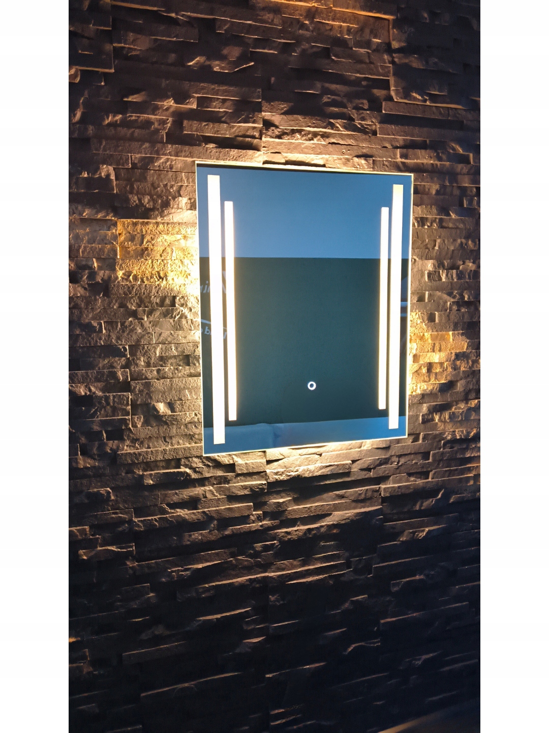 Led zrkadlo Susanna| Na dotyk 90x70 cm Do hotela, bytu, kancelárie