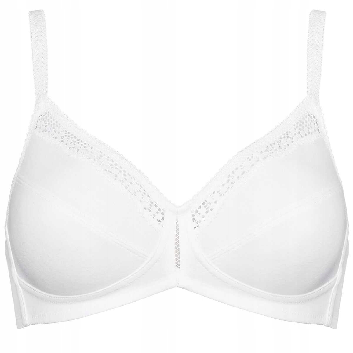 Triumph Biustonosz Cotton Beauty N biały 75D