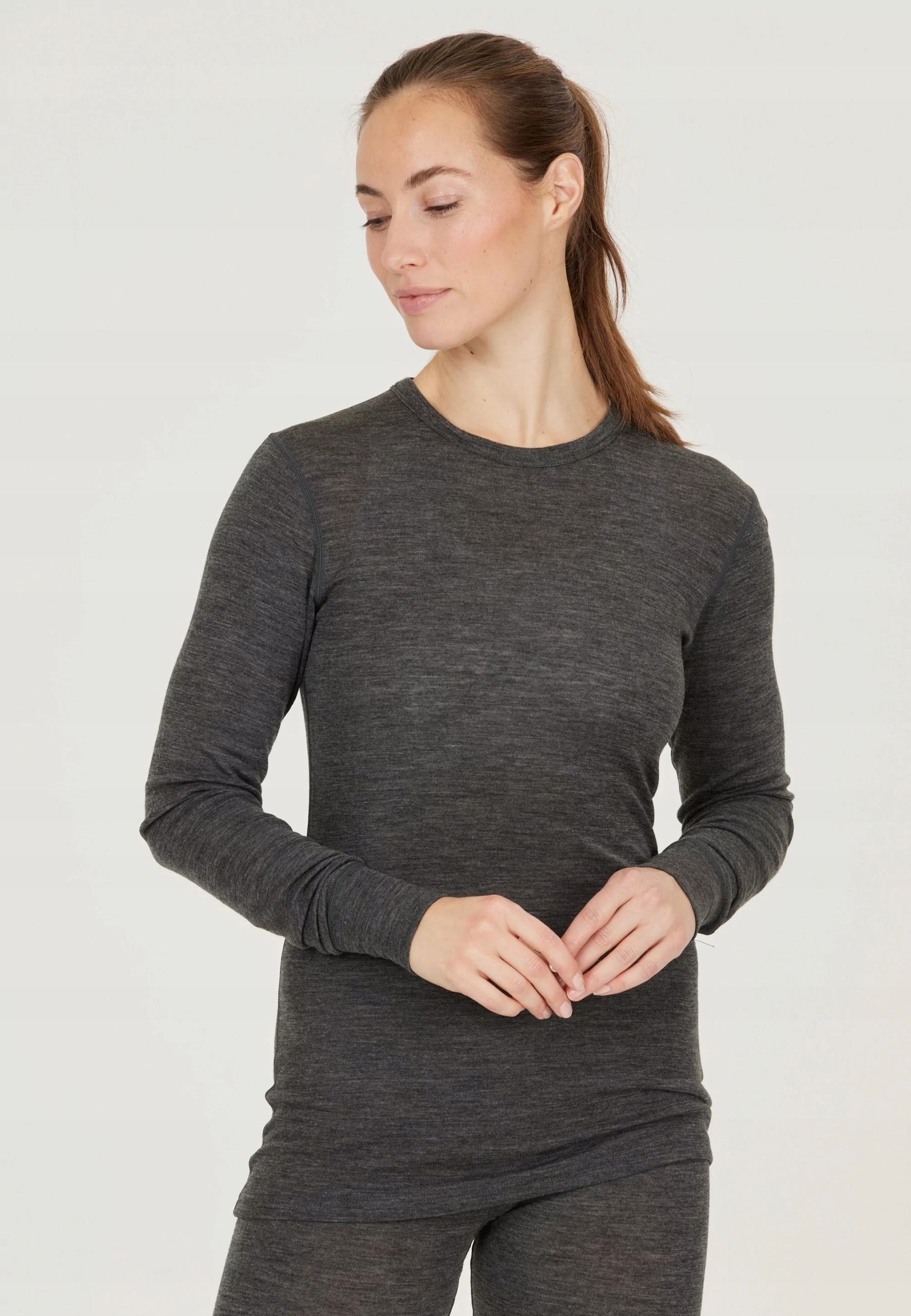 Koszulka termoaktywna damska Whistler Cerro Merino Czarny 48