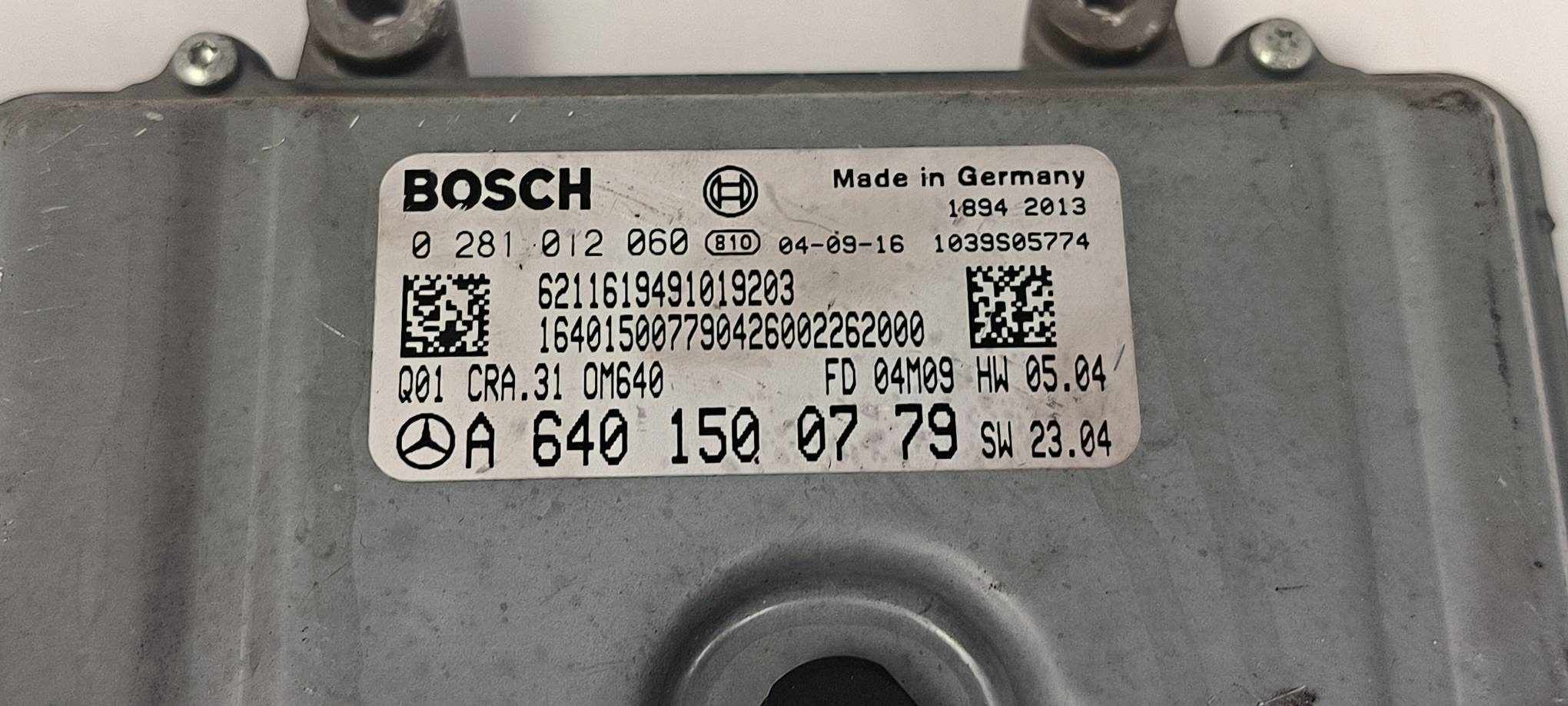 computer A6401500779 MERCEDES-BENZ A-klasse W169