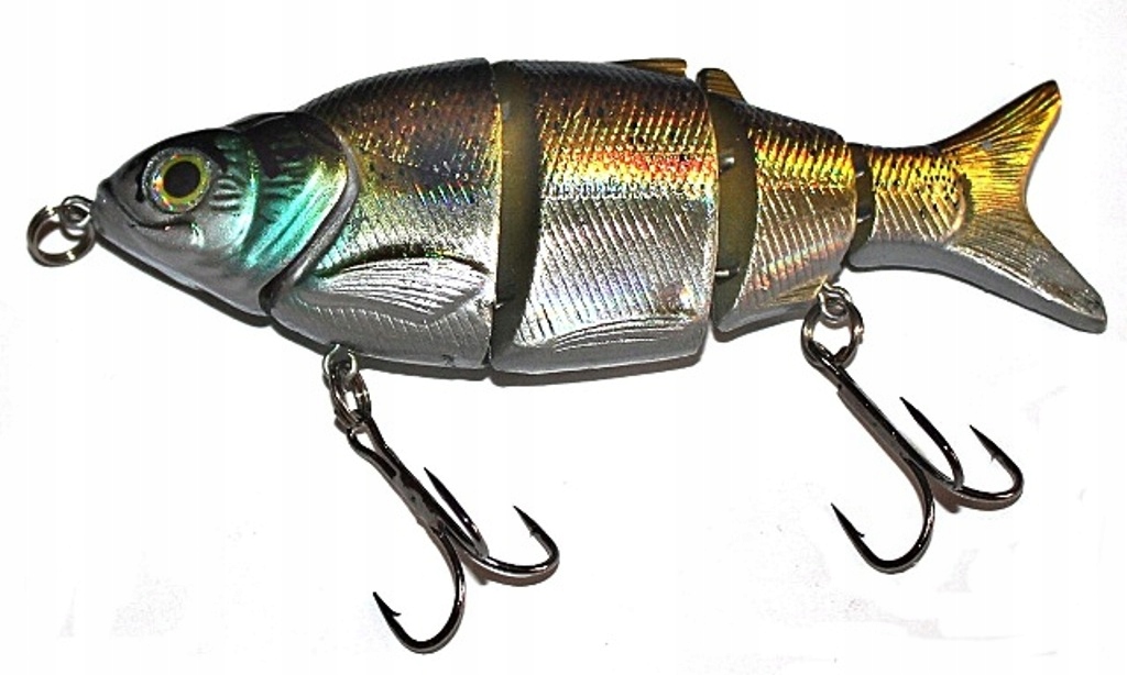 Wobler Łamany 10cm. 25gr. Duży Sum , Szczupak.