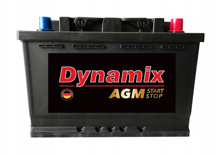 Akumulator Dynamix AGM 70 Ah 760 A prawy +