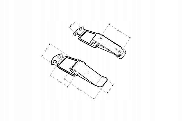 Zapinki klapy maski zderzaka Clip Small Typ samochodu Samochody osobowe