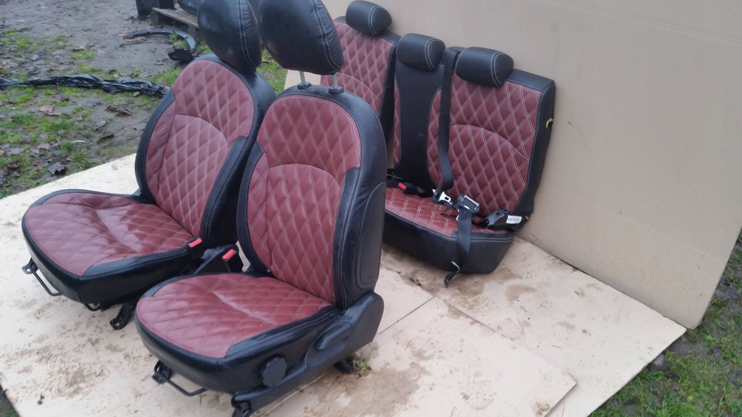 комплект mitsubishi SPACE STAR кожа