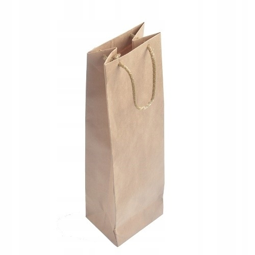 

Torebka Ozdobna Prezentowa Na wino Brąz matowa