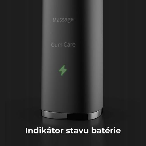 AENO DB6 Szczoteczka soniczna 46000 RPM 5 trybów 40 dni IPX7 czarna — 19