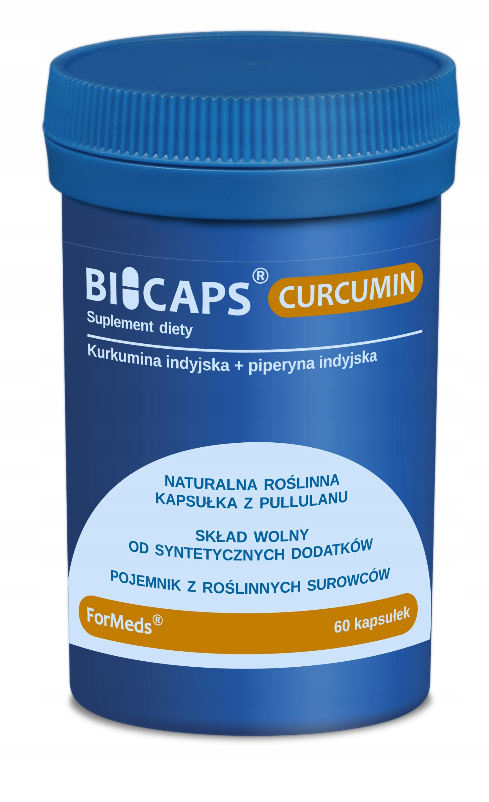 ForMeds Bicaps Curcumin 60kaps. EKSTRAKT KURKUMINA